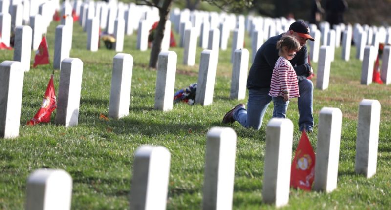 Trump to mark Memorial Day at Arlington National Cemetery
