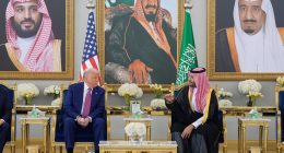 Trump's Middle East trip begins with visit to Saudi royal court