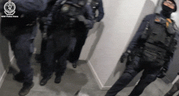 Two men to face court after Sydney raids uncover $130,000 in cash, drugs