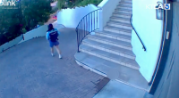 Video: Amazon driver caught purportedly relieving herself on front porch of home