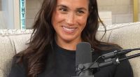 Meghan Markle, 43, on The Jamie Kern Lima show where her friend revealed a picture of a hamper signed by 'HRH The Duchess of Sussex'