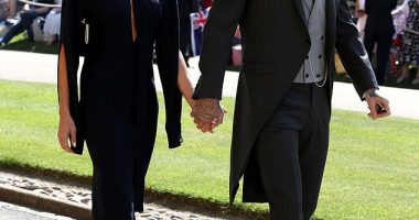 David and Victoria Beckham reportedly feel 'blindsided' by their eldest son Brooklyn's new friendship with their 'ex pals' Prince Harry and Meghan (pictured at Sussexes wedding in 2018)