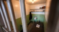 A view of a prison cell