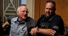 Wild moment Ben & Jerry's co-founder Ben Cohen is dragged out of RFK Jr. hearing for screaming bold claim