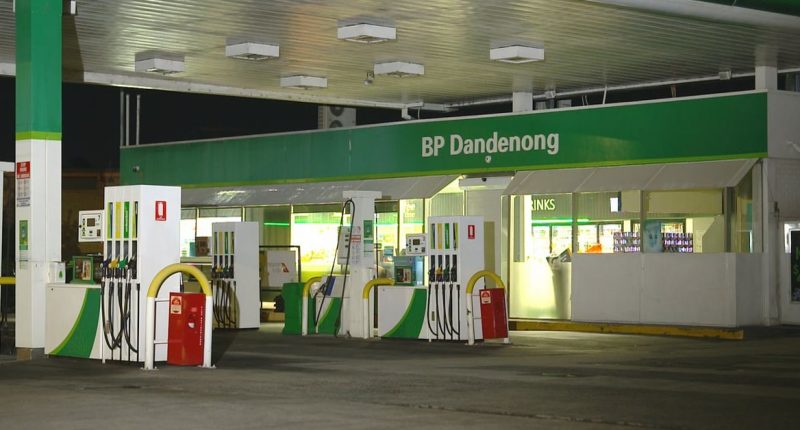 Woman struck with machete during carjacking at Melbourne petrol station