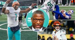 when to play Dolphins, Bills, Steelers