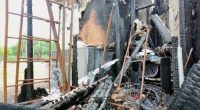 ‘A safe place for my disabled son:’ Family of 6 appeals for help after Lake County fire destroys home