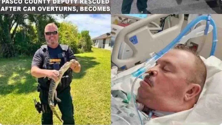 'He died 3 times': Community rallies for Pasco deputy's recovery after flood rescue