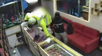 A business owner is in intensive care after his head was smashed in during a violent robbery in Queensland.ï»¿