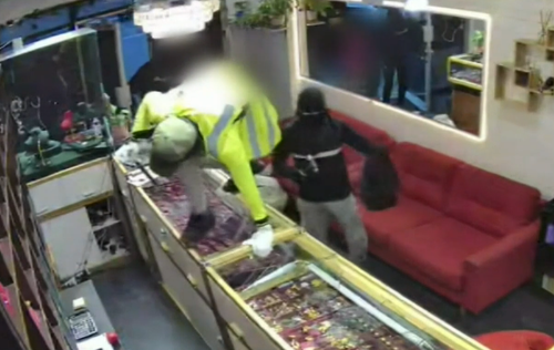 A business owner is in intensive care after his head was smashed in during a violent robbery in Queensland.ï»¿
