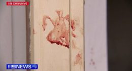 A Melbourne AirBnB has been trashed after teenage gangs clashed when a birthday party was gatecrashed.