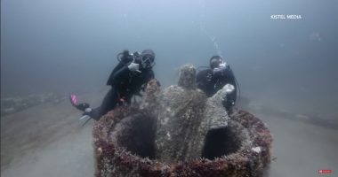 1,000-pound Jesus statue uprighted on ocean floor at popular dive site off Northeast Florida coast