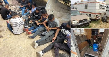 17 illegal migrants discovered crammed in RV, sedan in sweltering Arizona heat