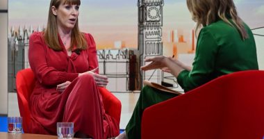 Angela Rayner on BBC's Sunday with Laura Kuenssberg.