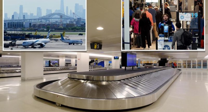 2-year-old boy is swept away on luggage conveyor belt at Newark Airport in latest terror at beleaguered travel hub