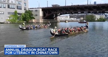 2025 Chicago Dragon Boat Race for Literacy held in Chinatown by Chinatown Chamber of Commerce