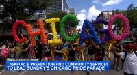 2025 Chicago Pride Parade organizers highlighting community organizations like TaskForce Prevention and Community Services