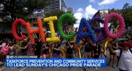 2025 Chicago Pride Parade organizers highlighting community organizations like TaskForce Prevention and Community Services