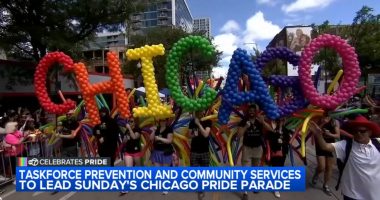 2025 Chicago Pride Parade organizers highlighting community organizations like TaskForce Prevention and Community Services