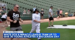 30 children, young adults with disabilities get chance to play at Rate Field through Chicago White Sox, Miracle League of Joliet