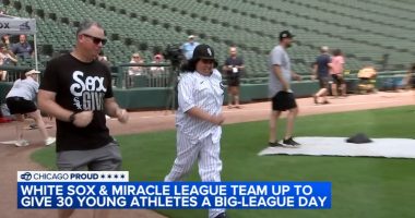 30 children, young adults with disabilities get chance to play at Rate Field through Chicago White Sox, Miracle League of Joliet