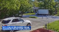 911 calls released after truck with propane tank explodes, damages multiple homes on Wood Dale Road near Lake Street in Addison