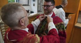 A US diocese defies trends and ordains its largest class of Catholic priests in decades