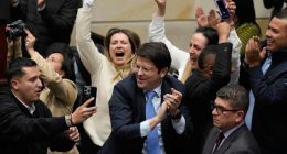 A prominent Colombian senator is shot and wounded at a Bogota campaign rally