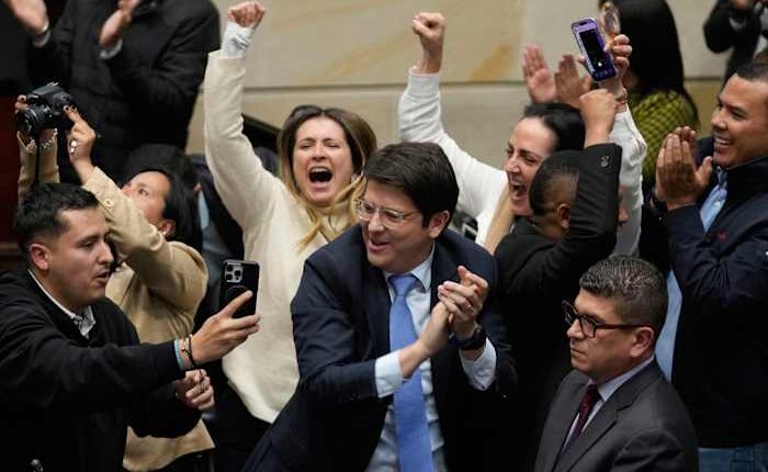 A prominent Colombian senator is shot and wounded at a Bogota campaign rally
