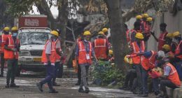 Air India plane crash site