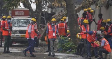 Air India plane crash site