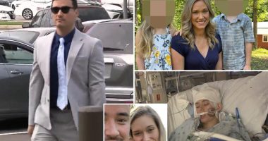 Alabama chiropractor Brian Mann claims he's the real victim after wife Hannah Pettey's lead poisoning during divorce battle