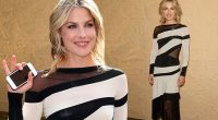Ali Larter shows off toned figure at Donna Karan show for NYFW