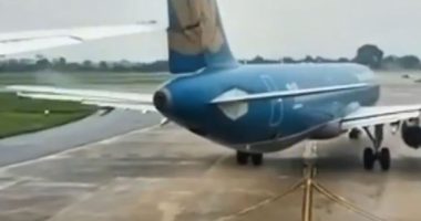 Two planes collided at Hanoi Airport.