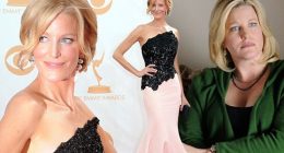 Anna Gunn ditches the mom jeans and stuns in glamourous gown at Emmys