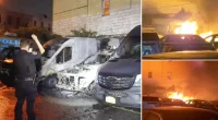 Anti-ICE rioters fight with NYPD, set police cars on fire