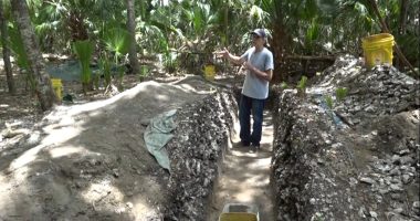Archaeologists discover odd shell mound formations, wonder if used for Native American ceremonial purposes