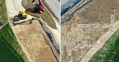 Archaeologists uncover long-lost Ancient Roman building under construction site