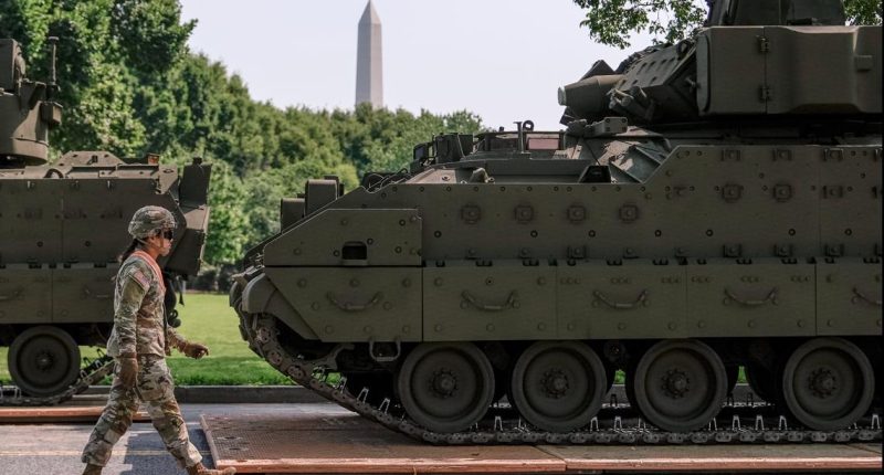 Army's 250th anniversary parade set in Washington