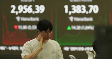 Asian shares decline after mixed Wall Street finish and tensions simmer in the Middle East