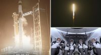 Astronauts from India, Poland, Hungary launched on first space station mission