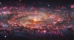 Astronomers create a dazzling, elaborate map of nearby galaxy in thousands of colors