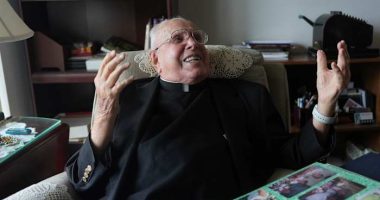At 100, this globetrotting Catholic priest still bakes pies, enjoys opera and performs daily Mass