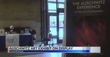 Auschwitz art exhibit in Champaign for limited time