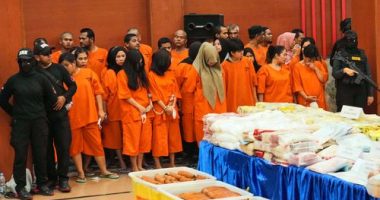 Aussie among 285 arrested in Indonesia drug crackdown, half a tonne of narcotics seized