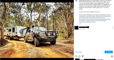 Aussie caravan giant taken to court over off-road claims