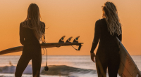 Surfwear promoted by online retailer SurfStitch.