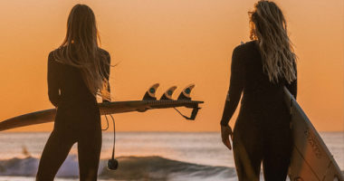 Surfwear promoted by online retailer SurfStitch.