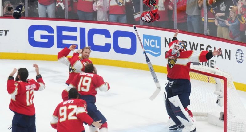 Back-to-back Cats: Panthers repeat as Stanley Cup champions by beating the Oilers in 6 games