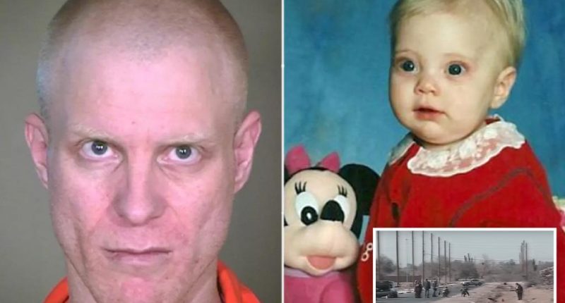 Barbaric dad who set sleeping daughter, 2, on fire in desert dies behind bars 26 years after 'heinous, cruel and depraved' slaying